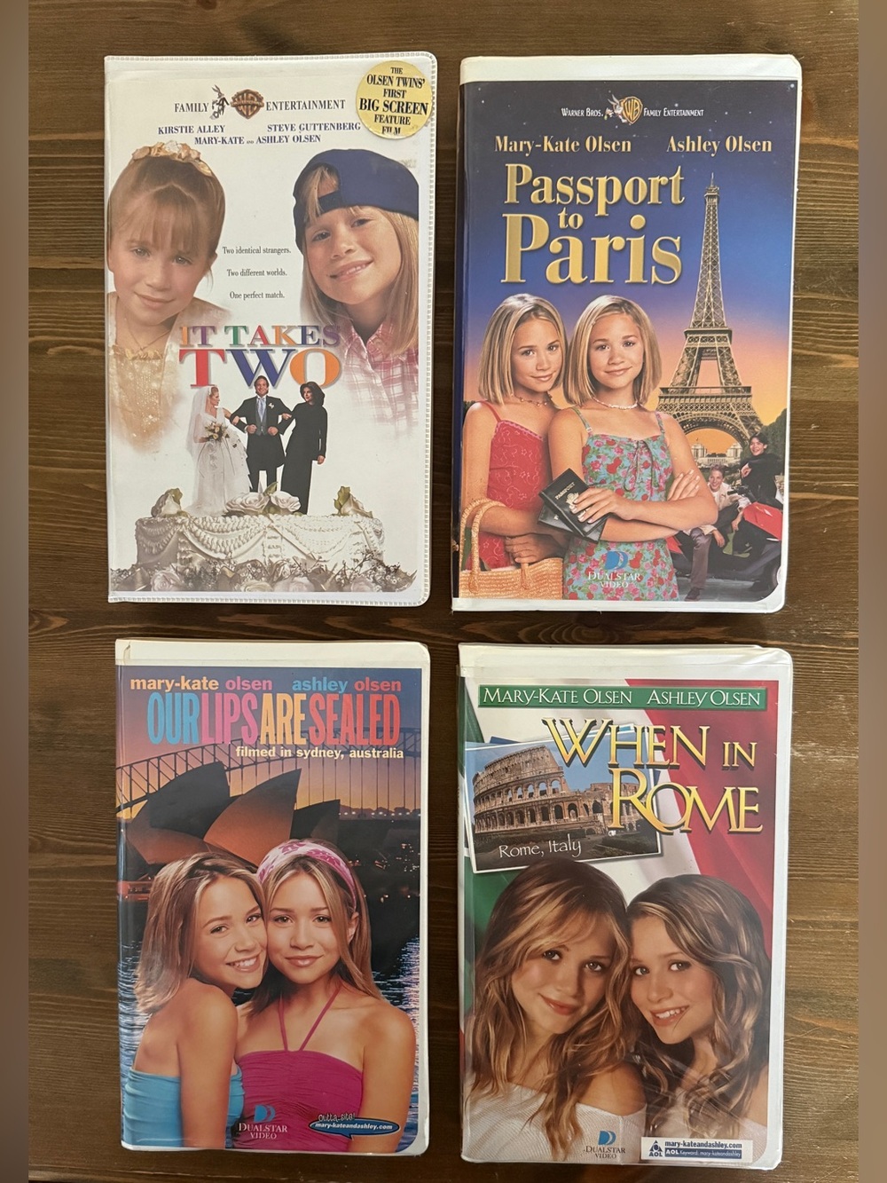 Mary-Kate & Ashley VHS Four Film Bundle